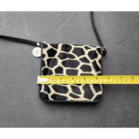 Small Organizer Crossbody Bag Purse Wallet on String Animal Print Koltov - Picture 7 of 10